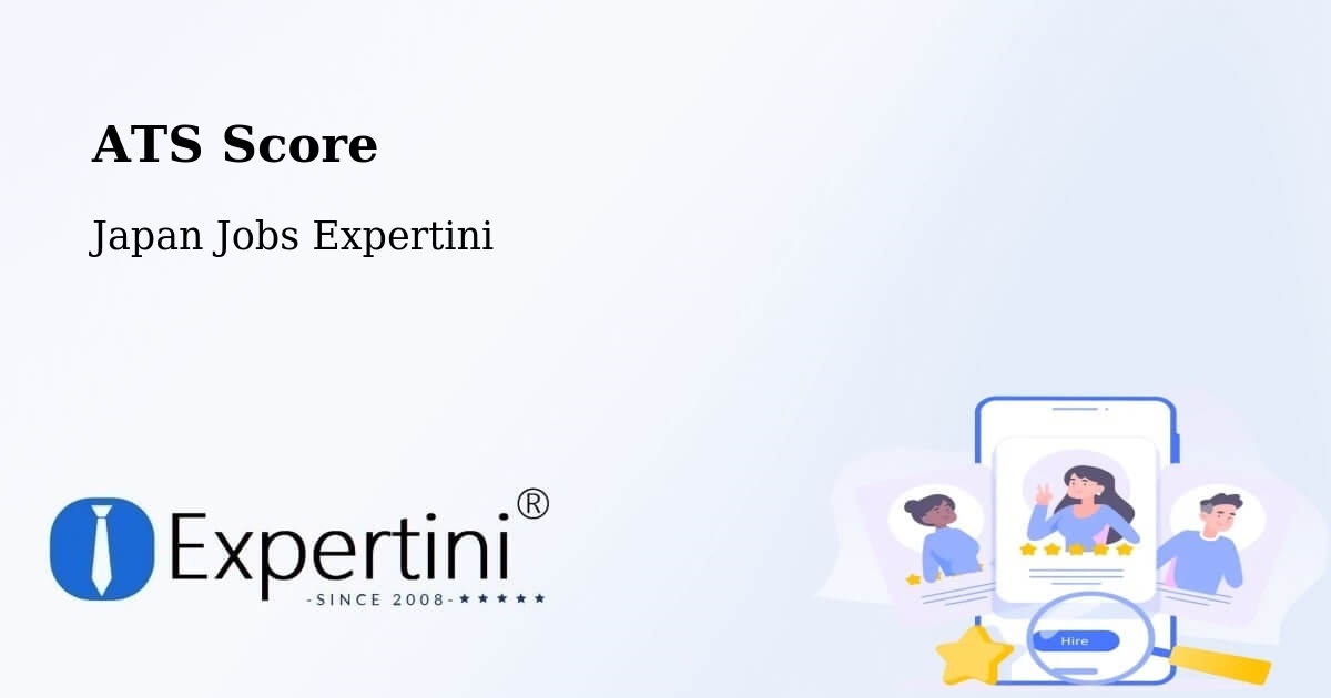 Resume ATS Score & Job Description Match Tool – Mutsu Shi - Japan Jobs Expertini