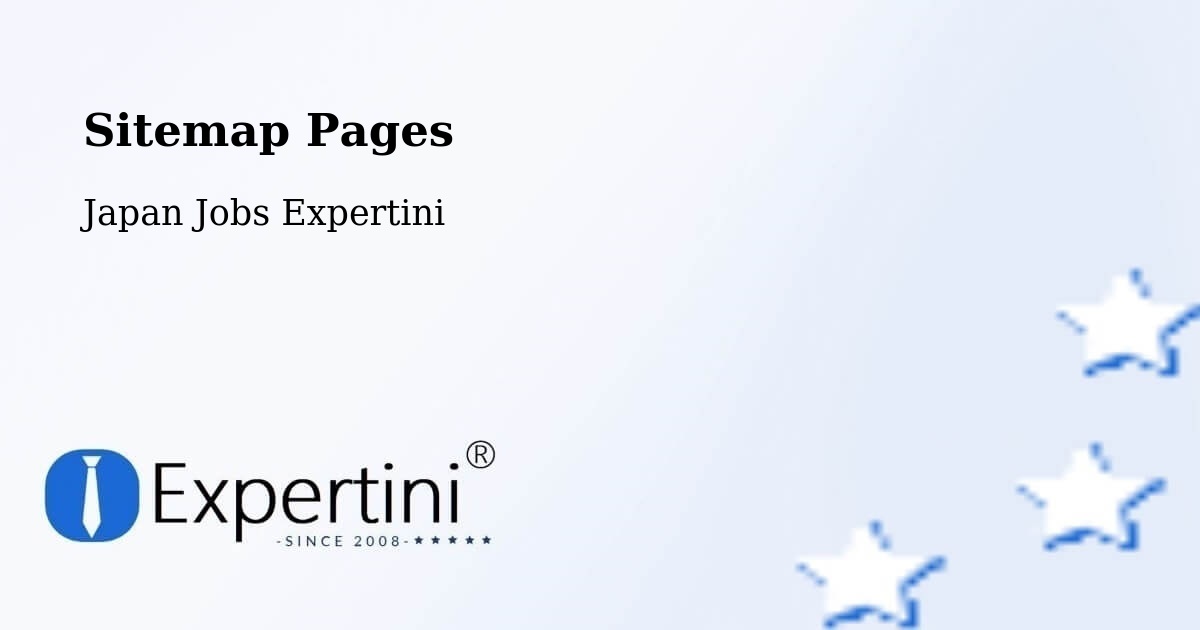 Sitemap Pages - Mutsu Shi - Japan Jobs Expertini