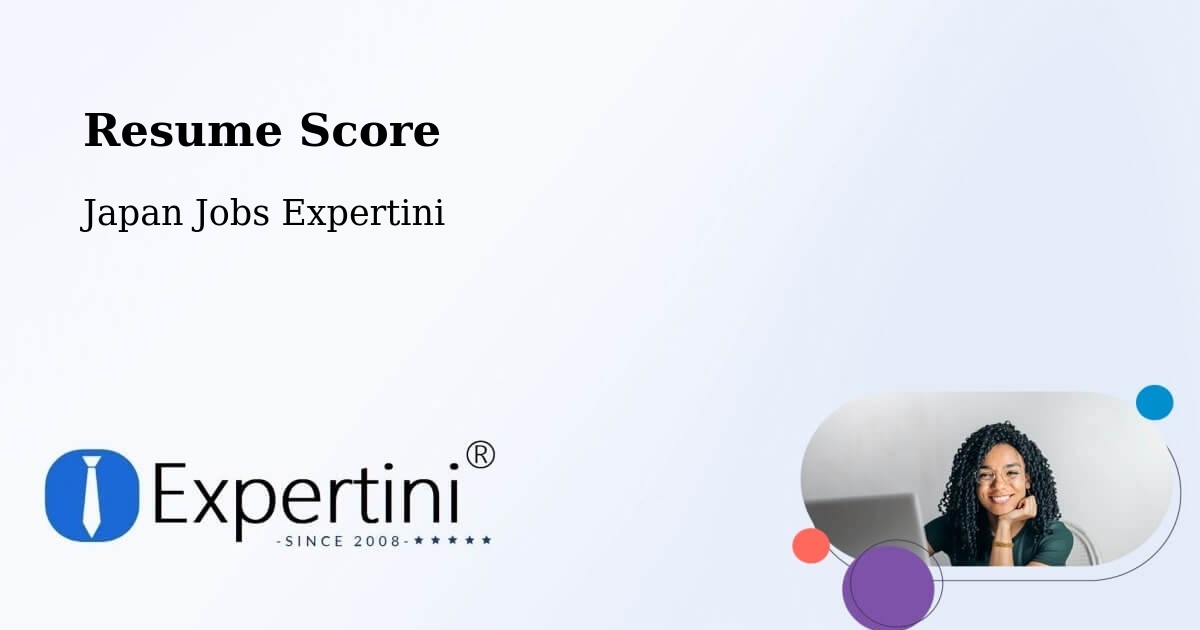 Resume Score & Job Description Match Tool – Mutsu Shi - Japan Jobs Expertini